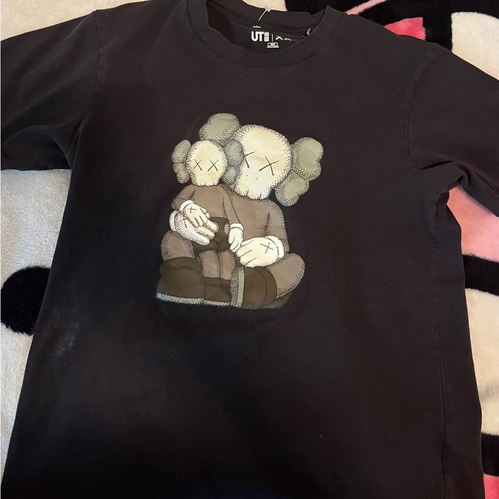 Uniqlo x KAWS Black Long Sleeve Graphic Tee